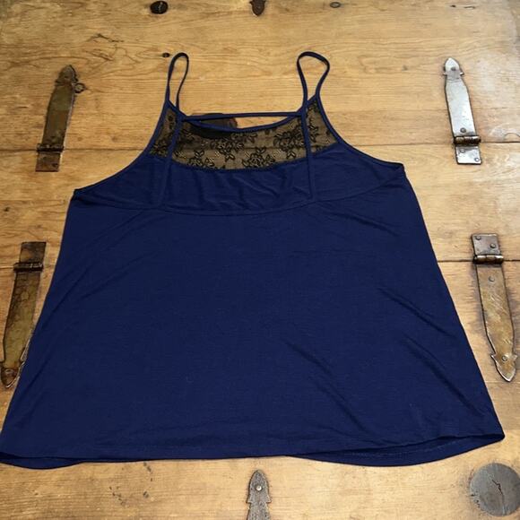 Woman’s Adore Me Blue with Lace Cami X-Large - Picture 2 of 6